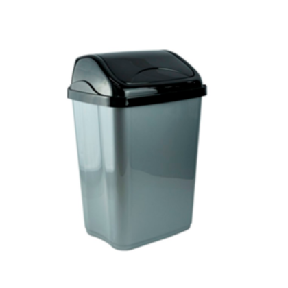 PAPELERA VAIVÉN AHORRA ESPACIO VITTORIO 10 L