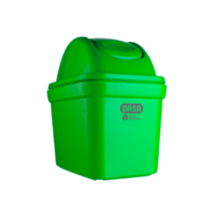 PAPELERA BODEGUITA VAIVÉN AHORRA ESPACIO 18 L