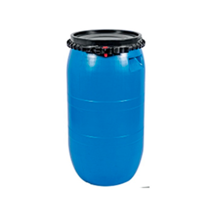 BIDÓN REDONDO CON TAPA Y SUNCHO 80 LT.