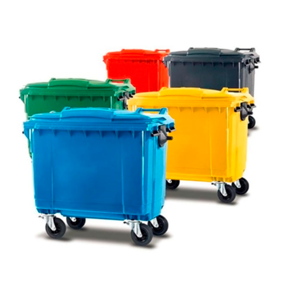 CONTENEDOR 1100 LTS C/RUEDAS - Image 3