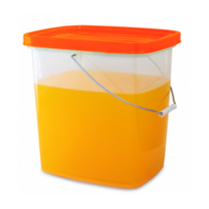 BALDE CUADRADA 17 LTS BOX