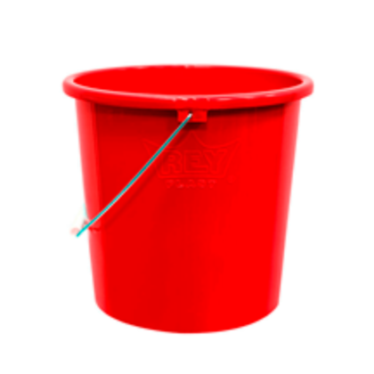 BALDE REY FORTE C/ ASA DE METAL 15 L